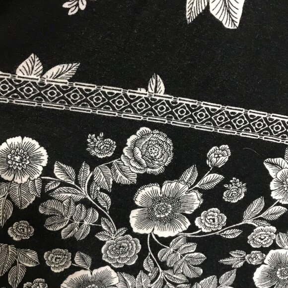 J. Jill Black and White Floral Dress - Picture 3 of 5